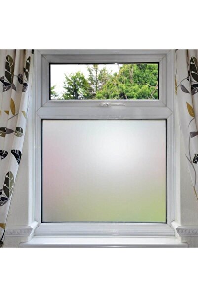 KRCDİJİTAL Duşakabin Ve Balkon Camı Kaplama Folyosu 122cm X 4m Kendinden Yapışkanlı