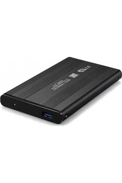 Crescent Usb 3.0 External 2.5 Inç Sata Harici Harddisk Kutusu Deri Kılıflı