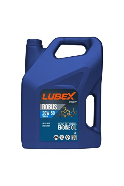 Lubex Robus Turbo 20w-50 7 Lt Mineral Motor Yağı