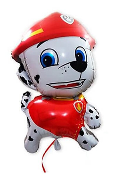 Parti dolabı 1 Adet Paw Patrol Marshal Temalı Folyo Uçan Balon 77x47 Cm