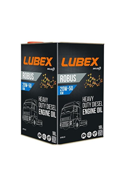 Lubex Robus Km 20w-50 18 Lt Mineral Dizel Motor Yağı