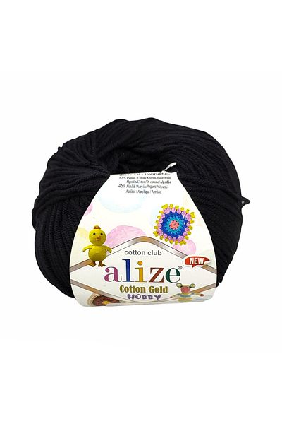 Alize Cotton Gold Hobby Νέο 50 Γρ 60 Λεφτά Λιποβαρές Amigurumi Punch Νήμα Περιέχει