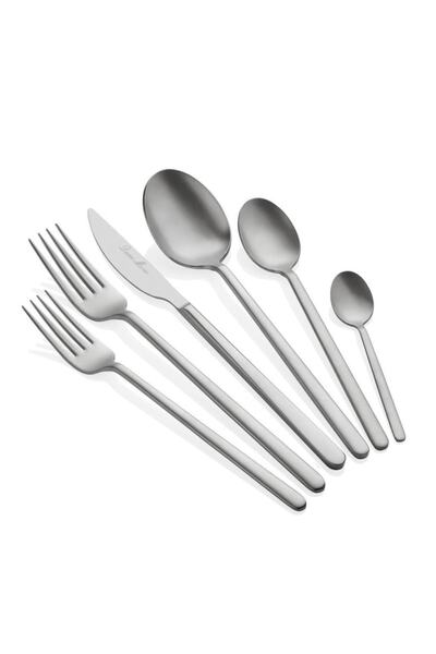 Dame Marie Allegra Mat Sılver 36 Parça Çatal Kaşık Bıçak Seti