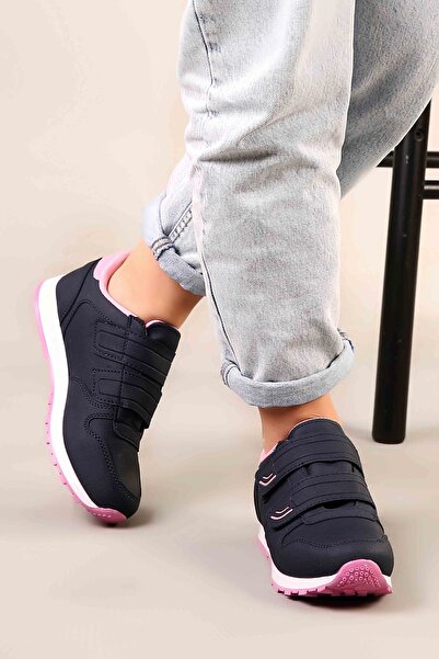 lord's ayakkabı Унісекс темно-сині спортивні кросівки з подвійною стрічкою