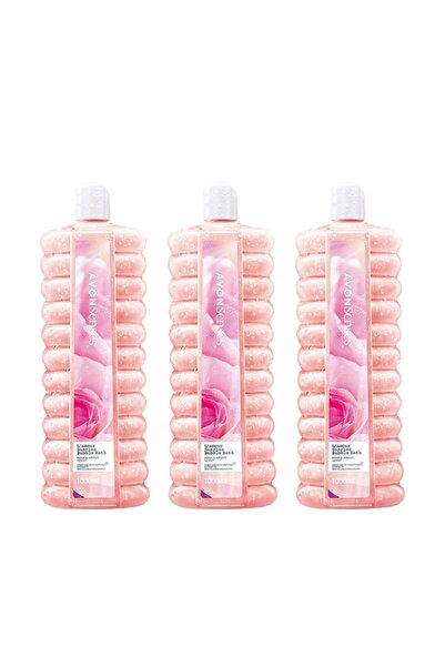 AVON Senses L'amour Sunrise Banyo Köpüğü 1000 Ml -3 Adet (yeni Geri Dönüştürü...