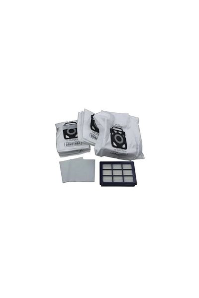 Nilfisk طقم Elite Starter - 2 فلتر ميكرو، 1 فلتر Hepa 14 و8 أكياس غبار