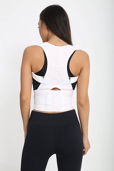 Ankaflex Upright Posture Corset Anti-Hunchback Waist Shoulder Magnetic Orthopedic Corset for Women Men Standing Upright