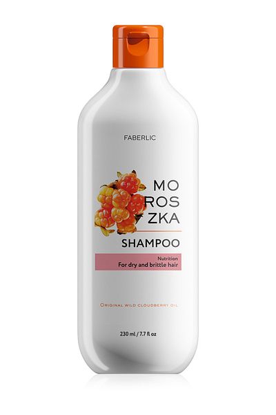 Faberlic Moroszka 230.0 ml Nourishing Shampoo for Dry and Delicate Hair