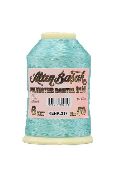 Altınbaşak Poliester 100 Gr Ață Dantela 6 Straturi 50 Nu Culoare: 317