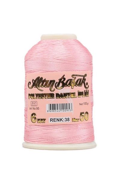 Altınbaşak Poliester 100 Gr Ață Dantela 6 Straturi 50 Nu Culoare: 38