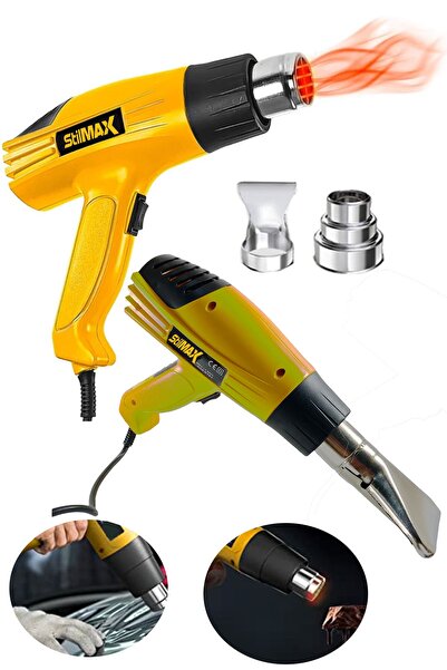 stilmax Germany Sıcak Hava Isı Tabancası 4200 W Çift Kademeli Termik Koruma Sıcak Hava Makinesi 900 C°