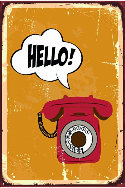 RET Dizayn Διακοσμητικό Ρετρό Τραπέζι MDF "