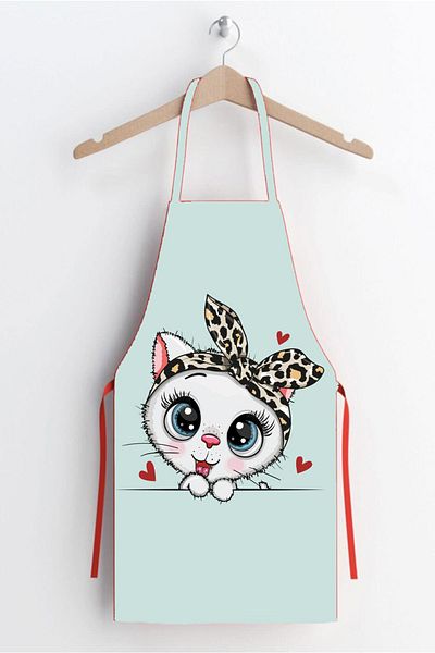 AYSHOME Pastry Chef Auntie Stain-Proof Kitchen Apron