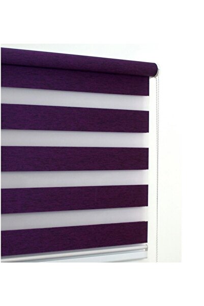 Lotus Mor Düz Zebra Perde-mutfak- Oturma Odası-düzv10