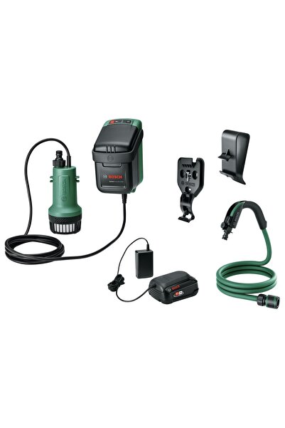 Bosch Bahçe Pompası Akülü 18 V Home&Garden Çok Amaçlı Bahçe Pompası (Akü ve Ş...