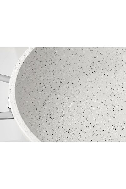 Taç Βαθιά κατσαρόλα Gravita Cast 22cm Λευκό