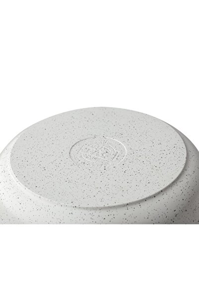 Taç Βαθιά κατσαρόλα Gravita Cast 22cm Λευκό