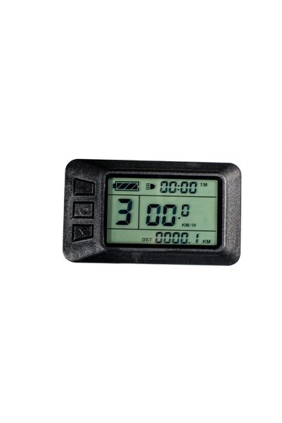 CANSINMOTORS Elektrikli Bisiklet Lcd Ekran Göstergesi