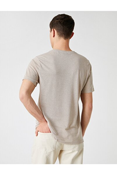 Koton Κεντημένο T-Shirt Standard Fit