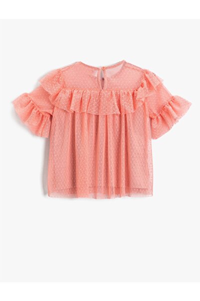 Koton T-Shirt - Rosa - Regular Fit