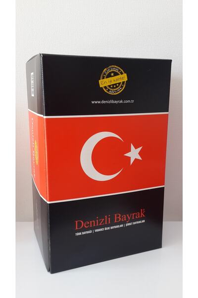 Türk Bayrağı Raşel Kumaş 400x600
