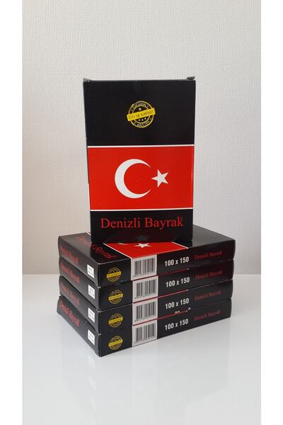 Türk Bayrağı Alpaka Kumaş 100x150