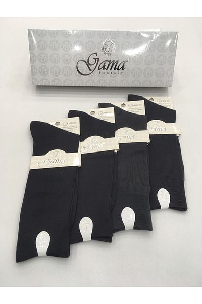 Gama Çorap Летни тънки мъжки чорапи без двойна подметка от 4 части 100% Gaze Cotton (памук) без найлон