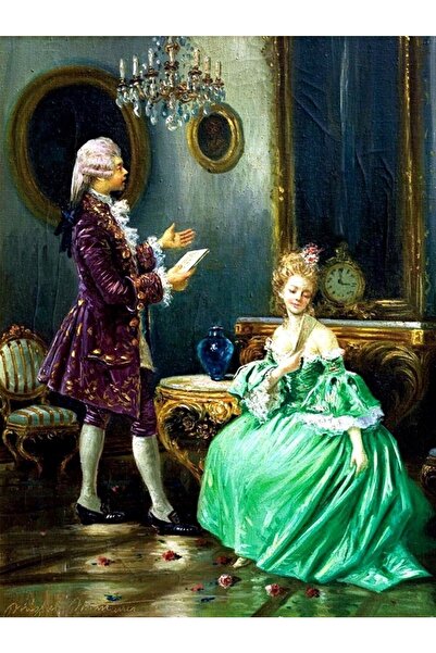 Marcel Kristal Tablo Klasik Serisi Elmas Mozaik Tablo 48x64cm