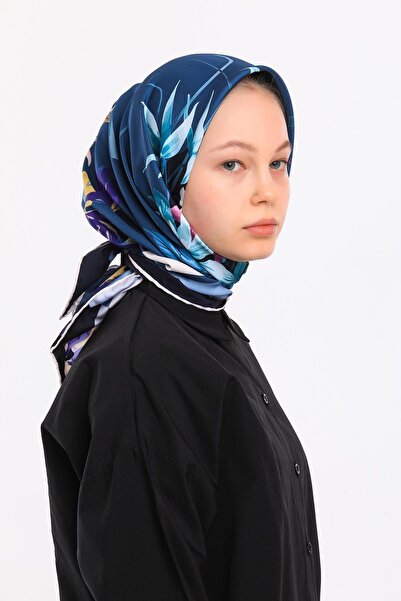 19V69 ITALIA Квітковий візерунок Gold серія Твіл шарф-хомут і подарунковий на...