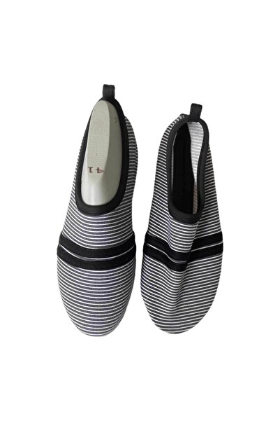 Savana Çubuk Desenli Kaymaz Taban Altı Kalın Deniz Ayakkabısı