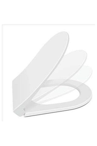 NKP Slim Inci Yavaş Kapanan Soft Close Amartisörlü Klozet Kapağı