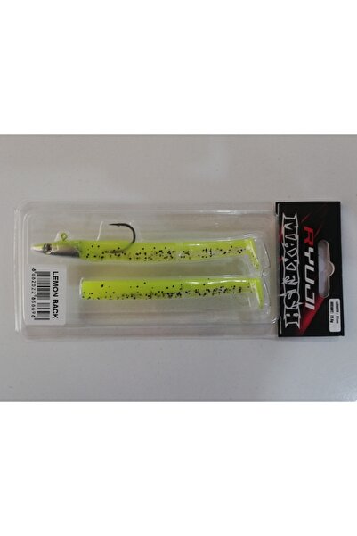 RYUJI Max Fish 100mm 12,5gr 2+1 Silikon Yem - Lemon Back