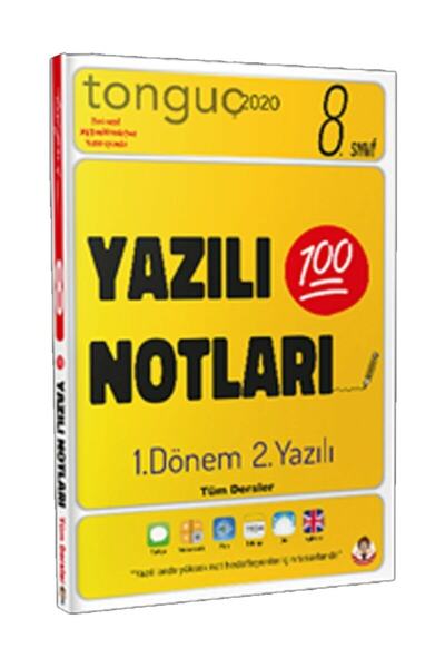 Tonguç Yayınları 8. Sınıf Yazılı Notları 2. Dönem 1 Ve 2. Yazılı Mini Kitap