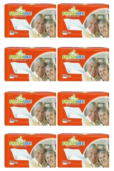 Freshlife Hasta Altı Yatak Koruyucu 90*180 30 Lu 8 Paket