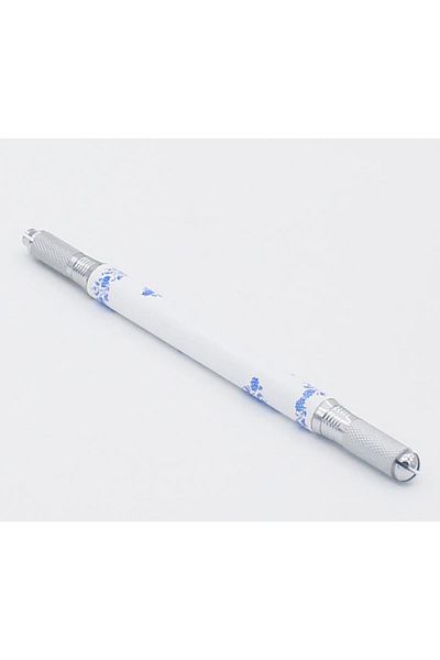 BİOMASER Permanent Makeup Double Ended Microblading Pen High Quality, Special White Design