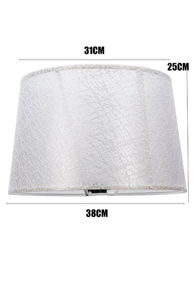 Vivido Abajur Dantelli Beyaz Lambader Şapkası