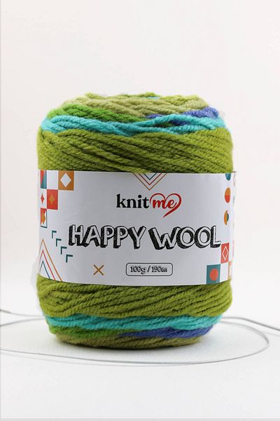 knitme Happy Wool 100 Gr Μαλλί, Ακρυλικό Πλεκτό Χέρι Κλωστή Taka Yarn (12)