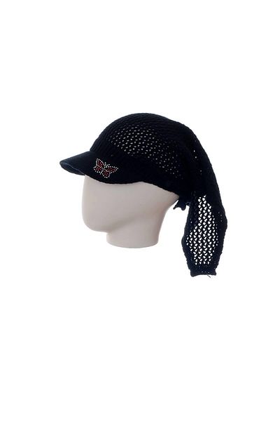 Fonem Straw Bandana Black Fo 109