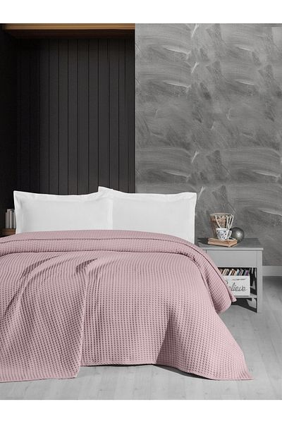 Mulberry Pool Pike, Blanket, 100% Cotton, Thick Thread, Soft, Double 220*240