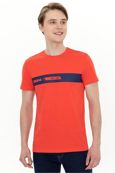 U.S. Polo Assn. Red Men's T-Shirt