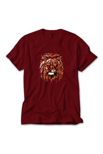 Z zepplin Tricou Roșu Leon Silhouette