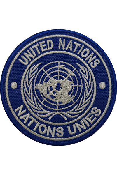 Genel Markalar Bm Birleşmiş Milletler United Nations Unies Nakış Işleme Arma ...