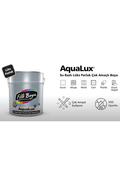 Filli Boya Aqualux Çok Amaçlı Ahşap Metal Cam Plastik Seramik Boyası 0.75lt Vanilya