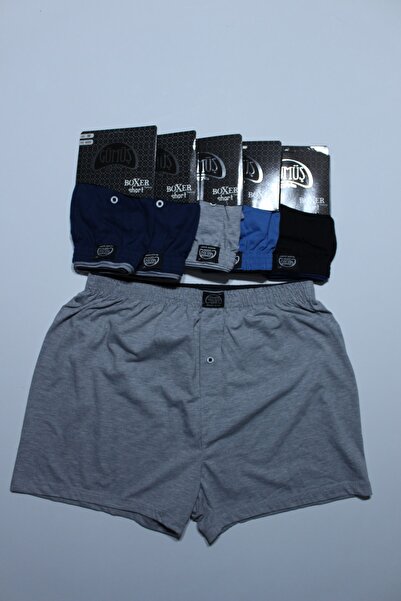 GÜMÜŞ Σετ μπόξερ 5 τεμαχίων από χτενισμένο βαμβάκι