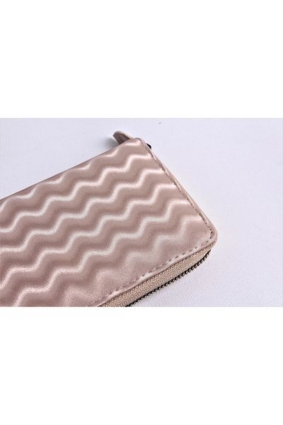 Ozka Leather Collection Дамски портфейл от кадифе Model Trend