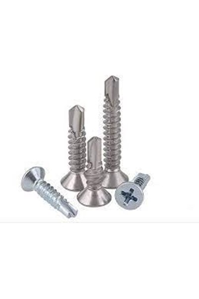 Akdeniz 3,9x38 Yhb Matkap Uçlu Vida-3,8 Cm Akıllı Vida 100 Adet