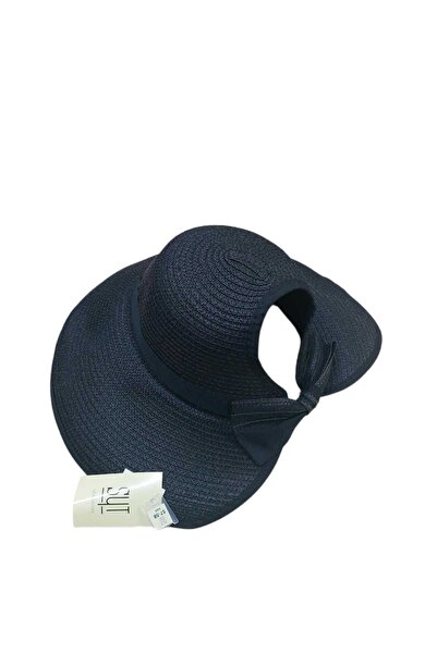 Suyutti Kostan Aksesuar Sperlikli Kadın Hasır Şapka