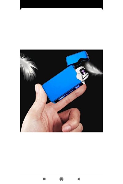 Genel Markalar Rüzgar Geçirmez Plazma Alevsiz Şarj Edilebilir Elektirikli Çakmak