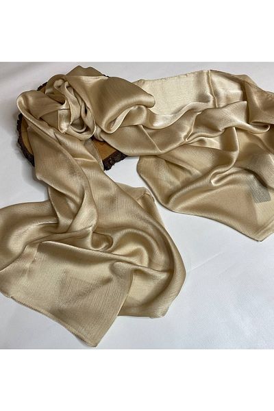 şehri şal Ipekyolu Scarf Şehr-i Shawl Cream Idol Janjan Shawl