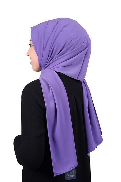 AlışverişTarlası Levidor μονόχρωμο μεταξωτό σάλι Medina - Pattern-05 - Color-12